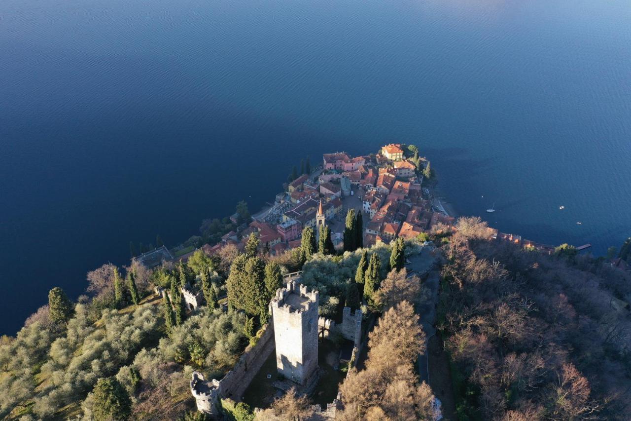 Apartment A Lago Private Beach And Parking Oliveto Lario Exteriör bild