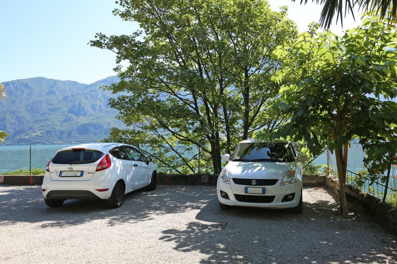 Apartment A Lago Private Beach And Parking Oliveto Lario Exteriör bild