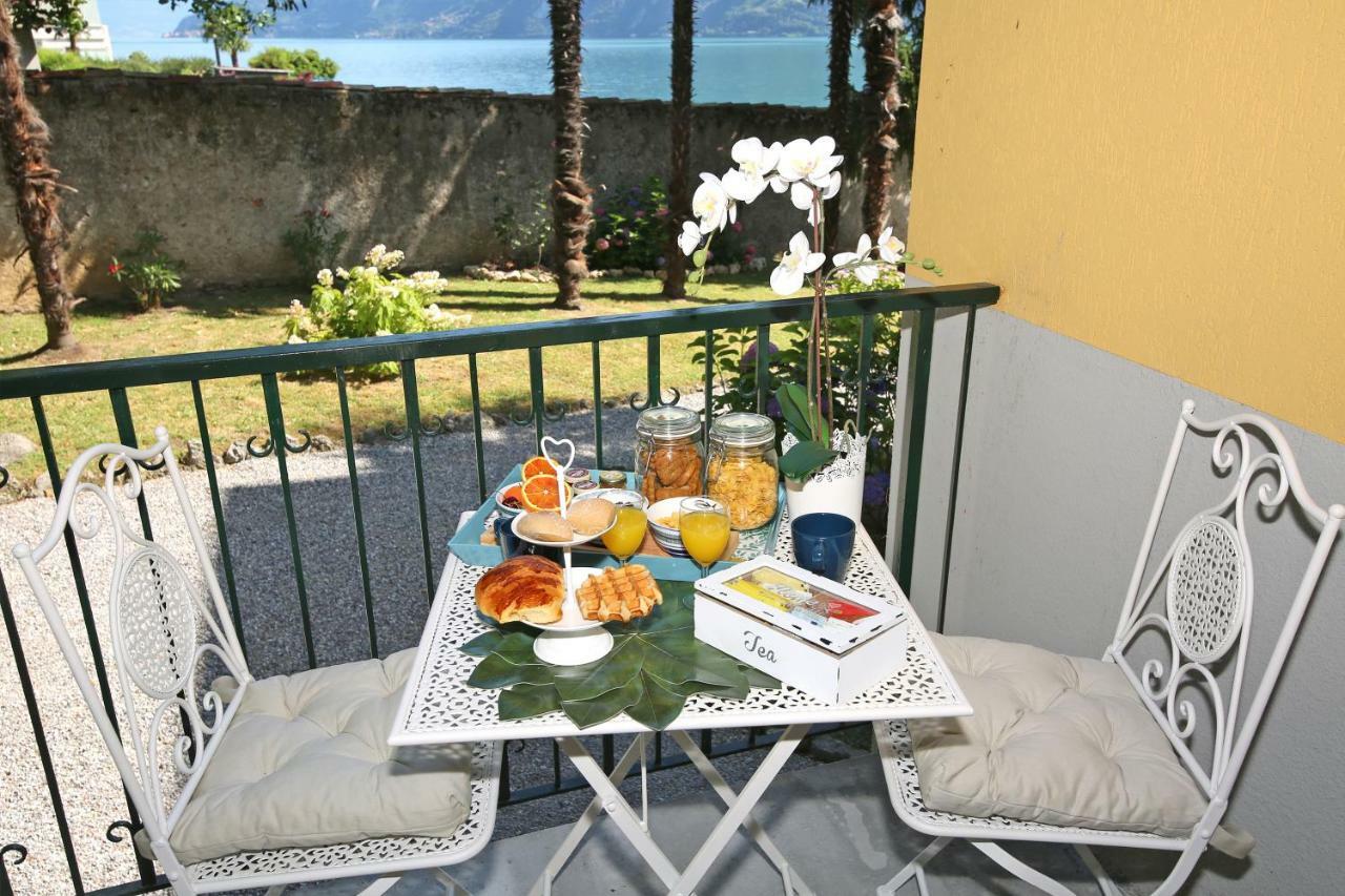 Apartment A Lago Private Beach And Parking Oliveto Lario Exteriör bild